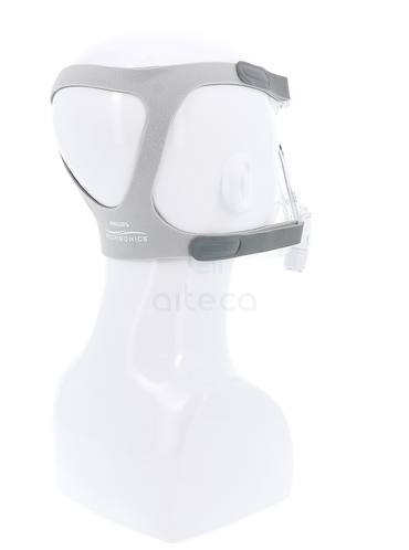 Maschera facciale Respironics Amara con foro