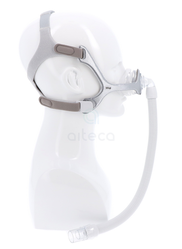 Maschera nasale Wisp con foro frame in tessuto