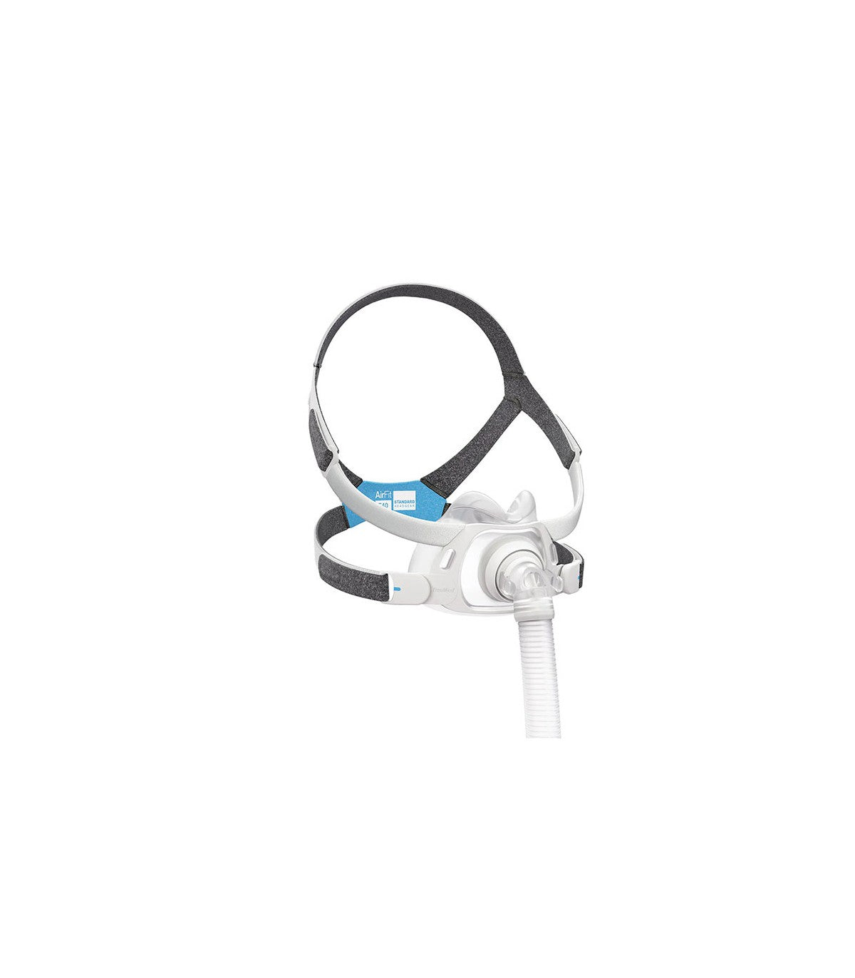 Maschera facciale Airfit F40 con foro fissaggio