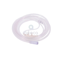 Cannula nasale e tubo 2 metri con terminalini curvi