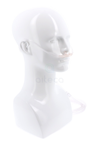 Cannula nasale e tubo 2 metri con terminalini curvi