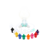 KIT PIPEP CON RACCORDO A T, tubo e maschera PEDIATRICA