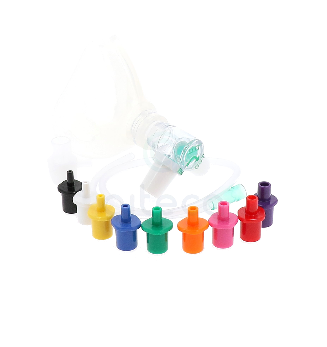 KIT PIPEP CON RACCORDO A T, tubo e maschera PEDIATRICA