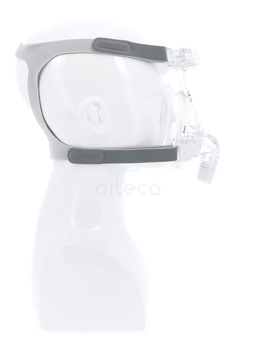 Maschera facciale Respironics Amara con foro