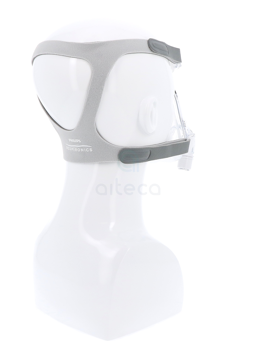 Maschera facciale Respironics Amara con foro