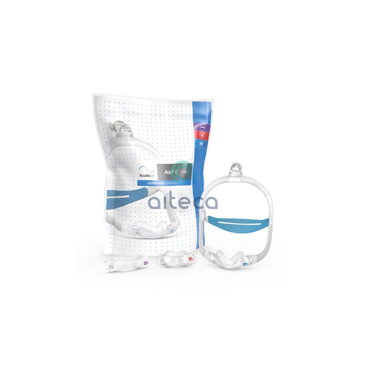 Maschera nasale AirFit N30i con foro