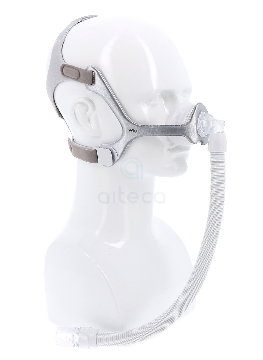 Maschera nasale Wisp con foro frame in tessuto