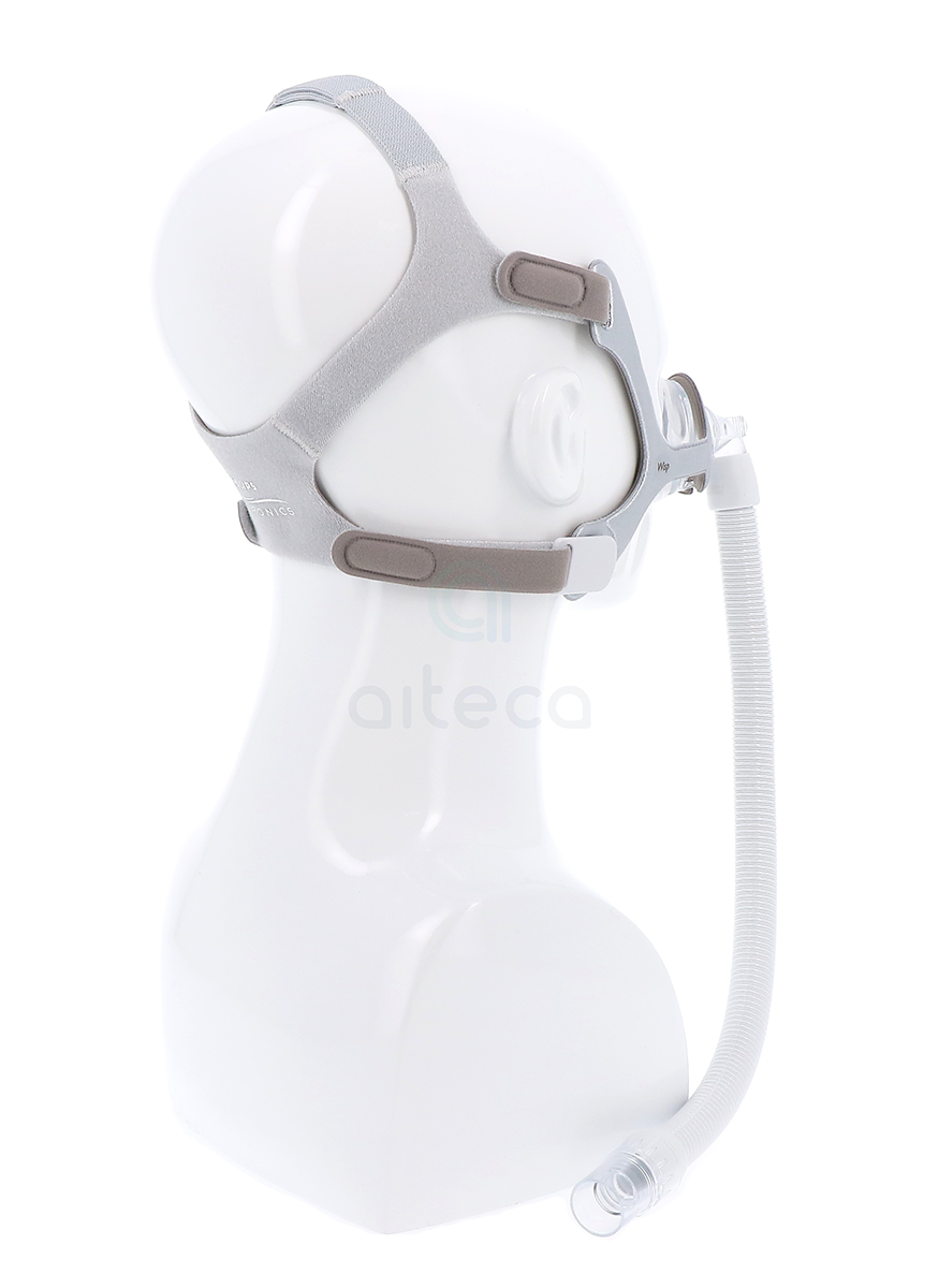 Maschera nasale Wisp con foro frame in tessuto