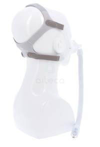 Maschera nasale Wisp con foro frame in silicone