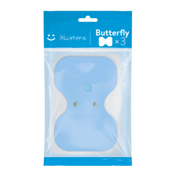 Pack 3 elettrodi Butterfly per Elettrostimolatore Pack Serenitè -Bluetens France-A04200004_0.png